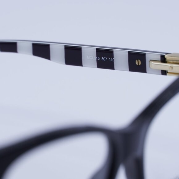 🕶️ New Moschino MOL515 0807 00 Eyeglasses - Black Frame 52mm - Picture 6 of 10